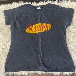 Seinfeld gray graphic t-shirt